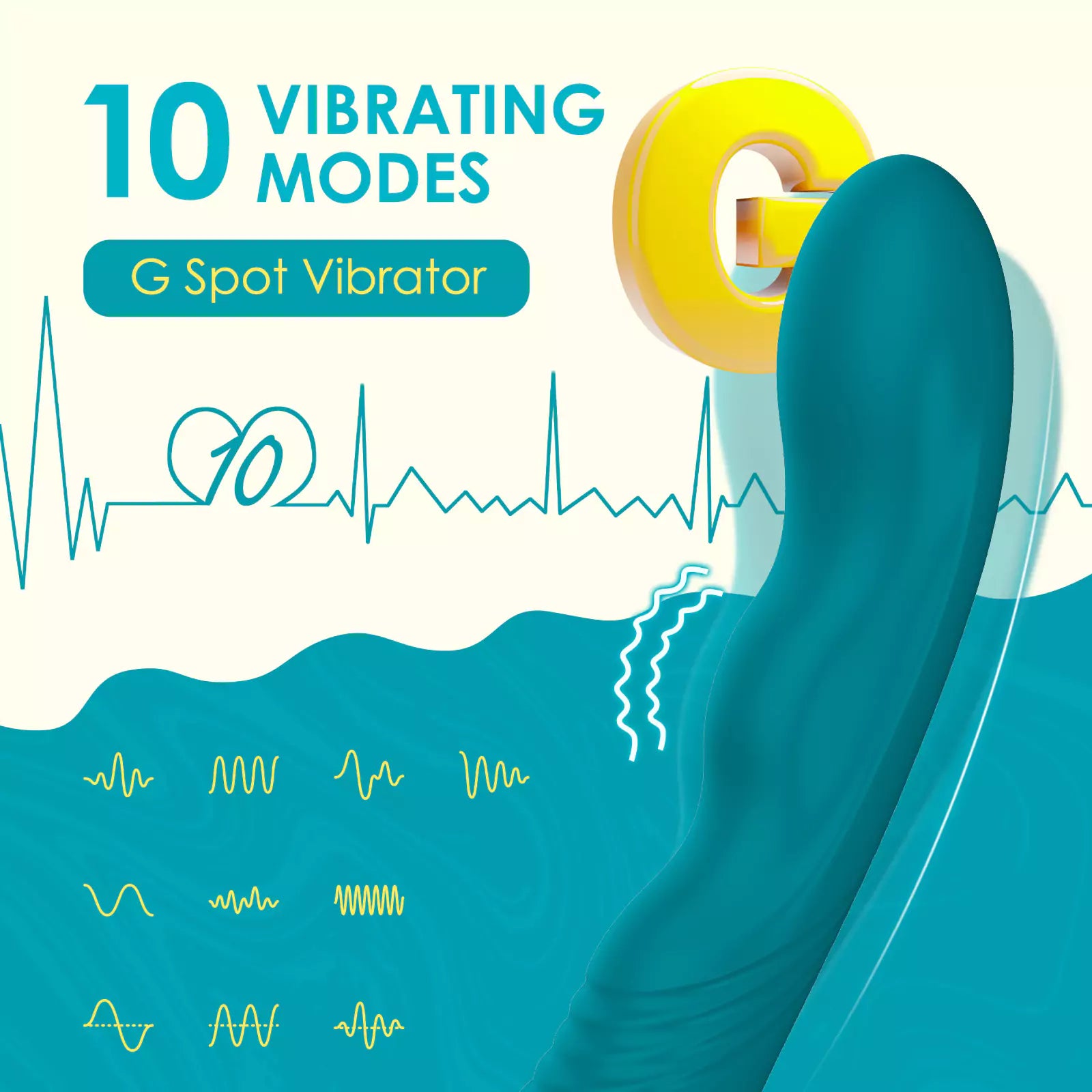 SVAKOM Wave-Like Texture 360° Rotating G-spot Vibrator