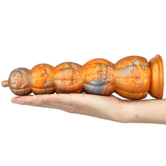 Huge Fantasy Dildo for Halloween2024 with Suction Cup 2 sizes smashing pumpkins