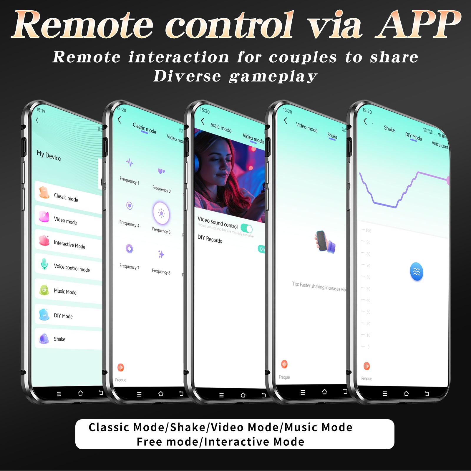app control vibrating black penis sleeve & cock ring comfortable wearing fits around any size