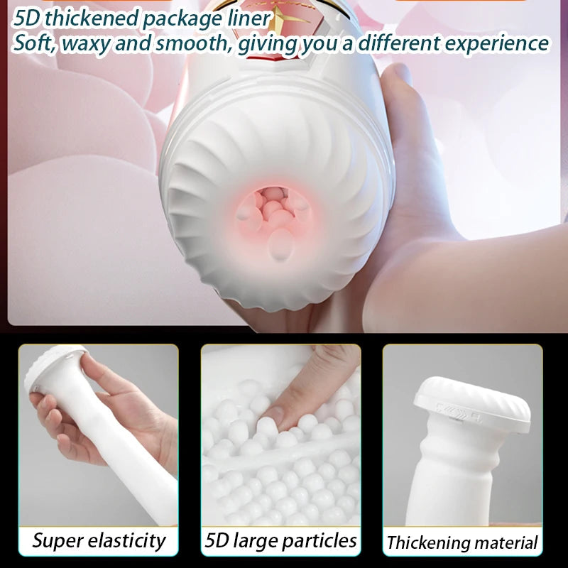 Mecha original Male masturbators Cup APP Control