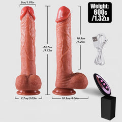[The Prestige Collection] Heating, Realistic Thrusting, Multi-Speed Vibration — Find Your Perfect Dildo