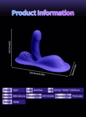 Pretty Love Luka, vibrating mat with vibrator