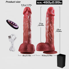 [The Prestige Collection] Heating, Realistic Thrusting, Multi-Speed Vibration — Find Your Perfect Dildo