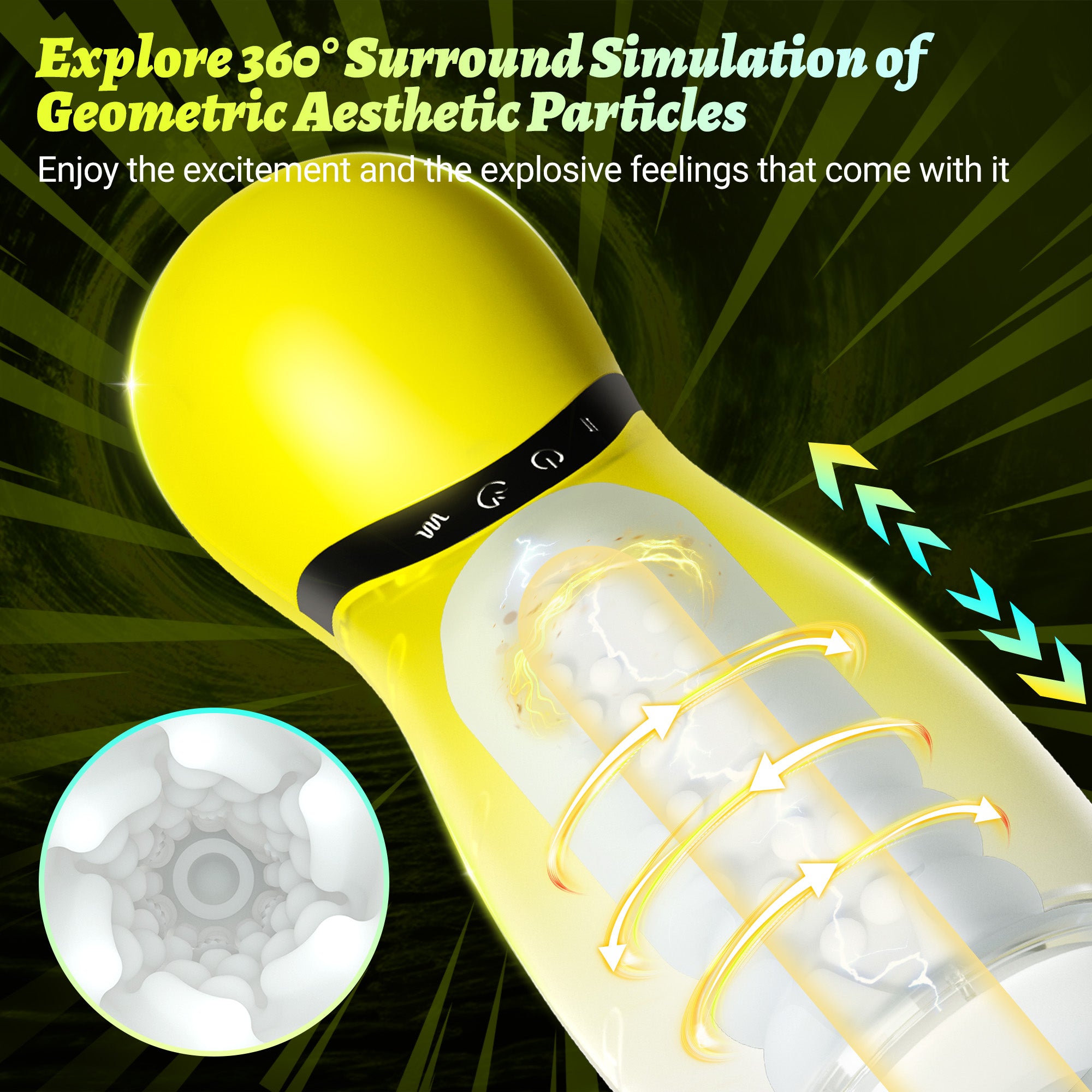 Pilot Blowjob masturbator – Realistic Sleeve with Intense Stimulation & Suction