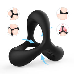 Silicone Cock Ring For Men Erection, Long Lasting Stronger Men Sex Toys,Adult Sex Toy & Games for Men or Couple