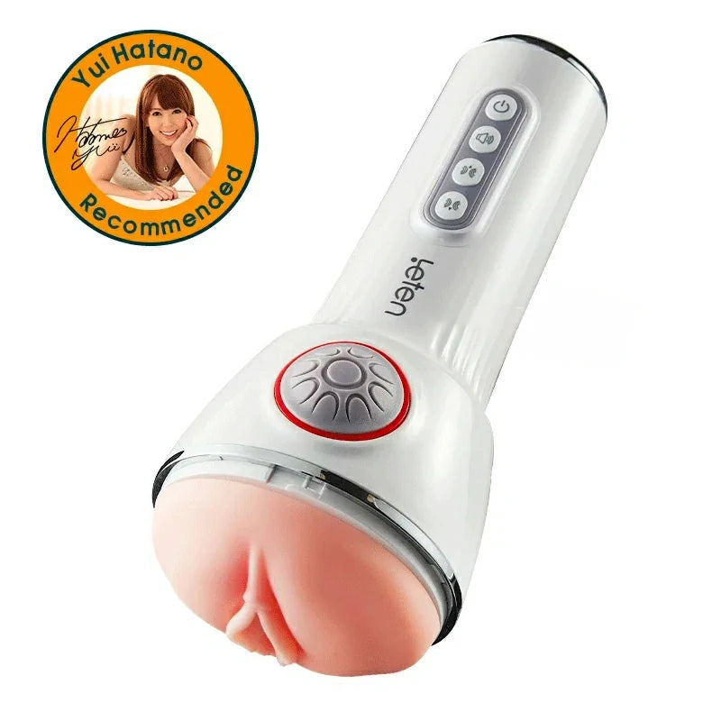 Leten Automatic Masturbator 10 Squeezing Sucking Vibrating Sensations Male Sex Toy