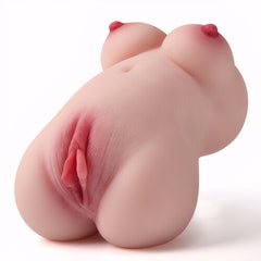TT - Plump Body Thick Flesh Compact Masturbator - Suction Cup Sensation - Ultra Heavy 1KG - Soft TPE