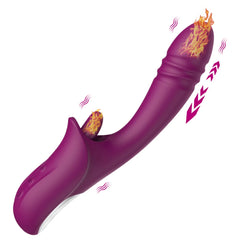 Dual Stimulation Rabbit Vibrator Thursting-Vibrating-Heating