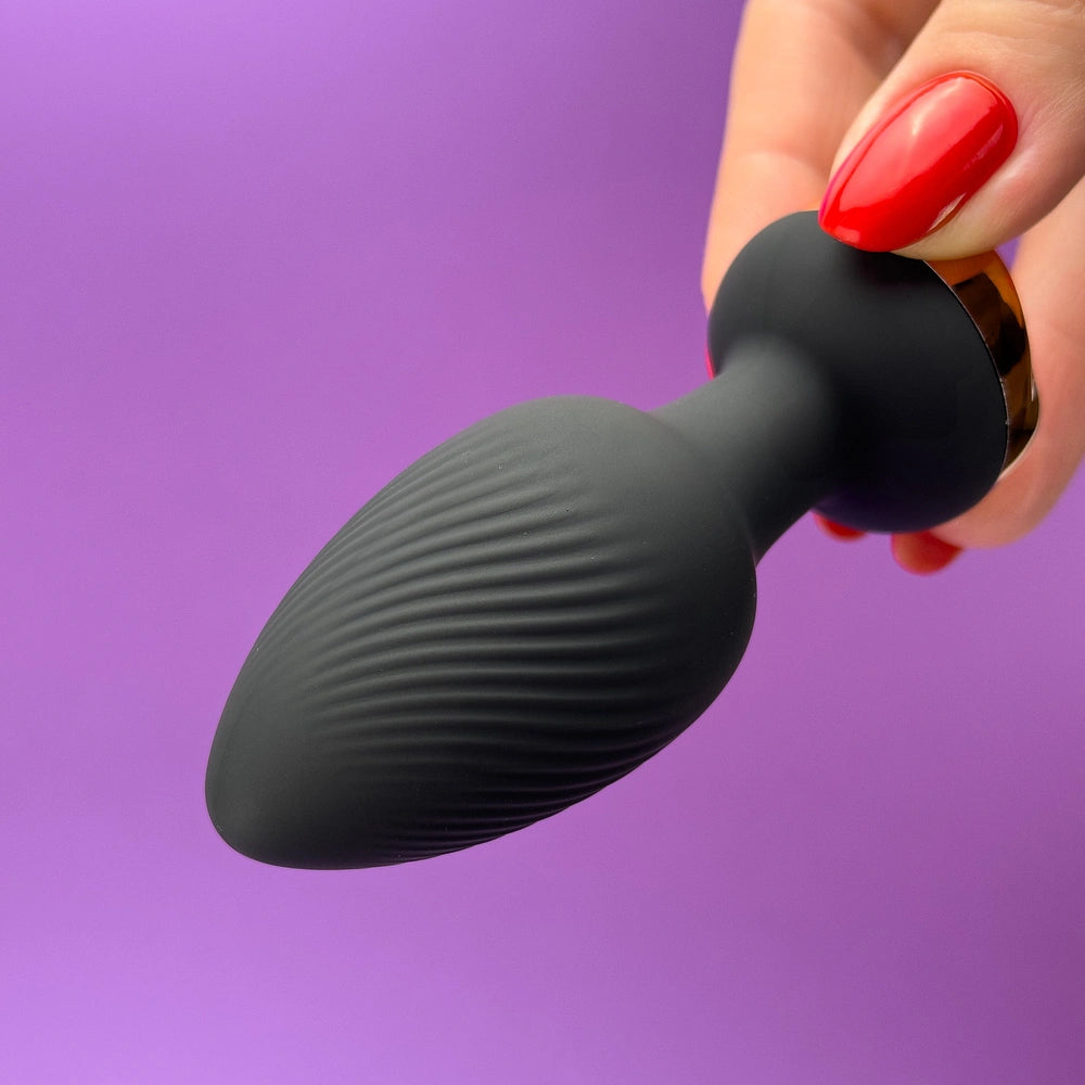Golden Rose Anal Vibrator Plug 3 color