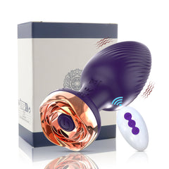 Golden Rose Anal Vibrator Plug 3 color