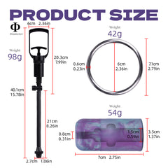 Monster Kinky Special-Shaped Thick Meat Pocket Pussy with Manual Vacuum Pump