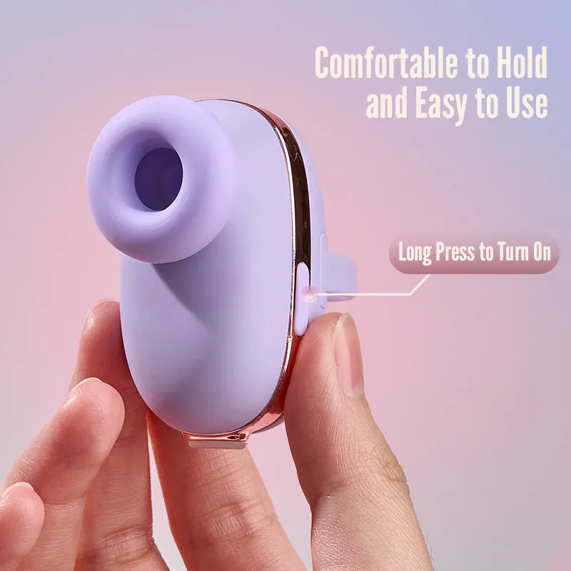 Mini Suction Finger Vibration Discreet Portable Vibrator