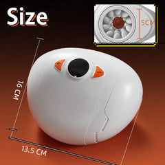U-egg - Penetrative Style Male Masturbator with Rotating Piston, Glans Vibration & Testicle Massage