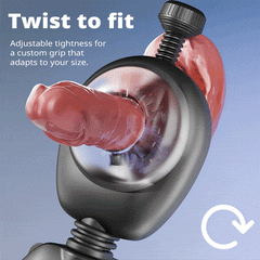 new type Adjustable Belt-Driven Vibrating Stroker for Male Training