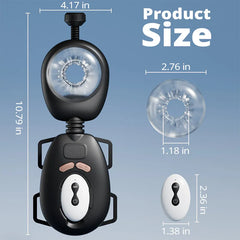 new type Adjustable Belt-Driven Vibrating Stroker for Male Training