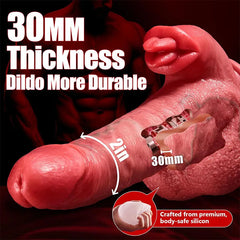 2025HOT soft licking dildo 6.69 Insertable Lifelike Thrusting Vibrating Heating Vibrator