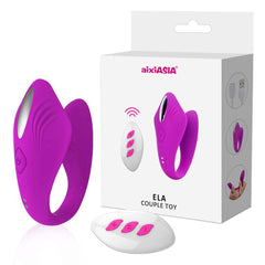 ELA - App-Operated C-Shape Vibrator for Couples, Partner Vibrator, Couples Sex Toy