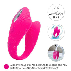 ELA - App-Operated C-Shape Vibrator for Couples, Partner Vibrator, Couples Sex Toy