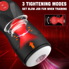 BeiBei Universal 3-in-1 Automatic Male Masturbator Cup | Suction, Rotation & Vibration Stroker