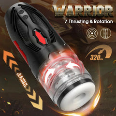 Armor 7 Thrusting Rotation Visible Suction Cup Masturbation Cup