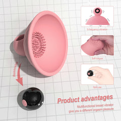 Sunny Baby: Vibrating Brush Sensation Breast Suction Cup 2 pic