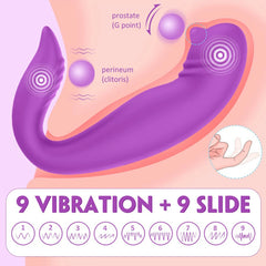 Nymph - Dual-Motor Rolling G-spot & Clitoral Vibrator