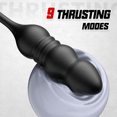 Mike 9 Thrusting & Vibrating Wearable Prostate Massager with Cock ring
