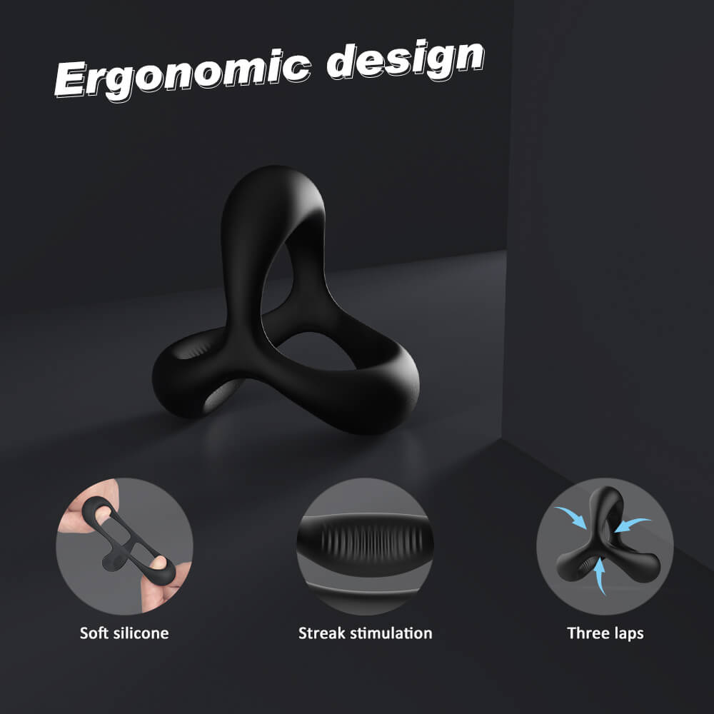 Silicone Cock Ring For Men Erection, Long Lasting Stronger Men Sex Toys,Adult Sex Toy & Games for Men or Couple