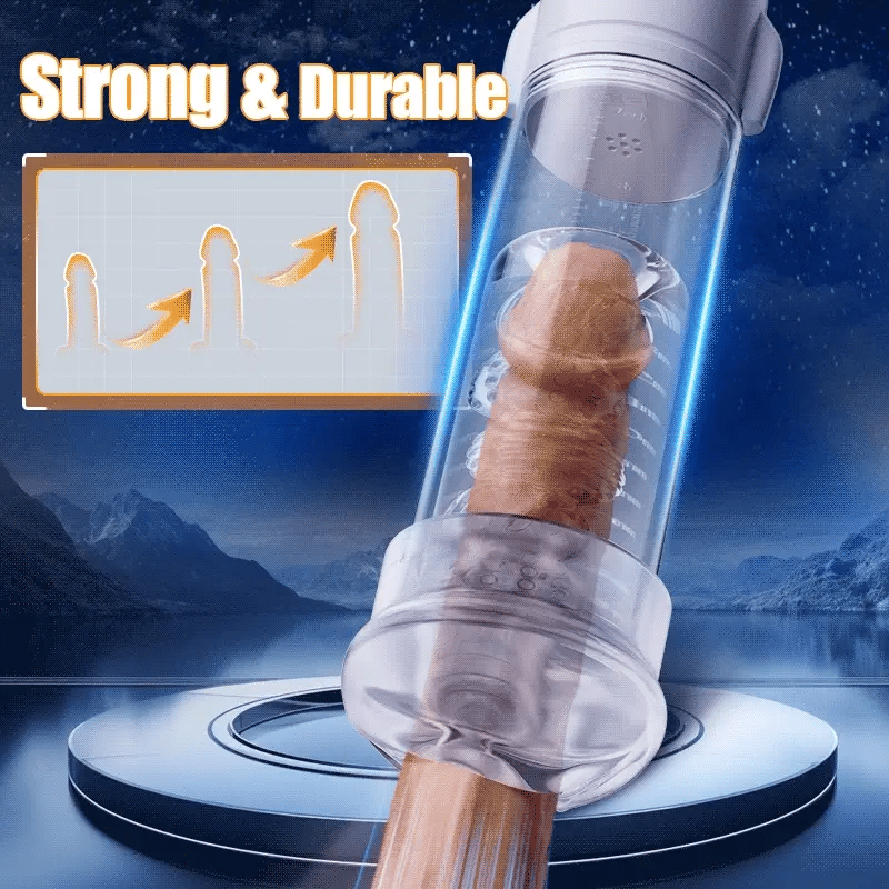 space - Lifelike Feeling Long-Lasting Dual Motors for Vibration & Suction Penis pumps