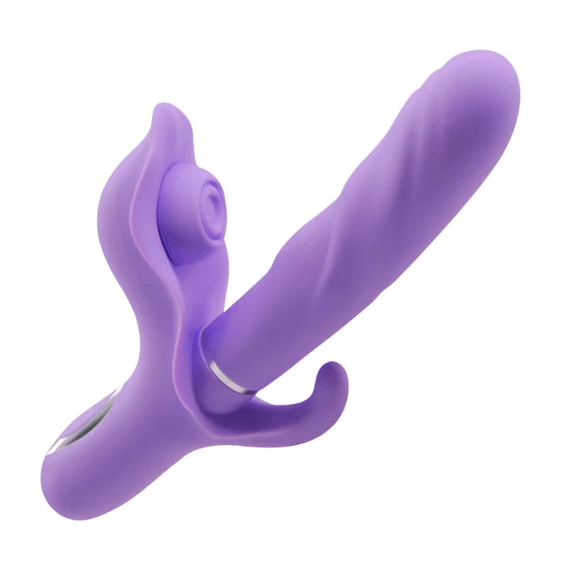 4 in 1 Thrusting and Flapping G-spot Rabbit Vibrator