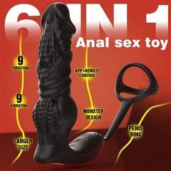 6-in-1 Thrusting & Vibrating Super Fast Strong Ultimate Prostate Pleasure