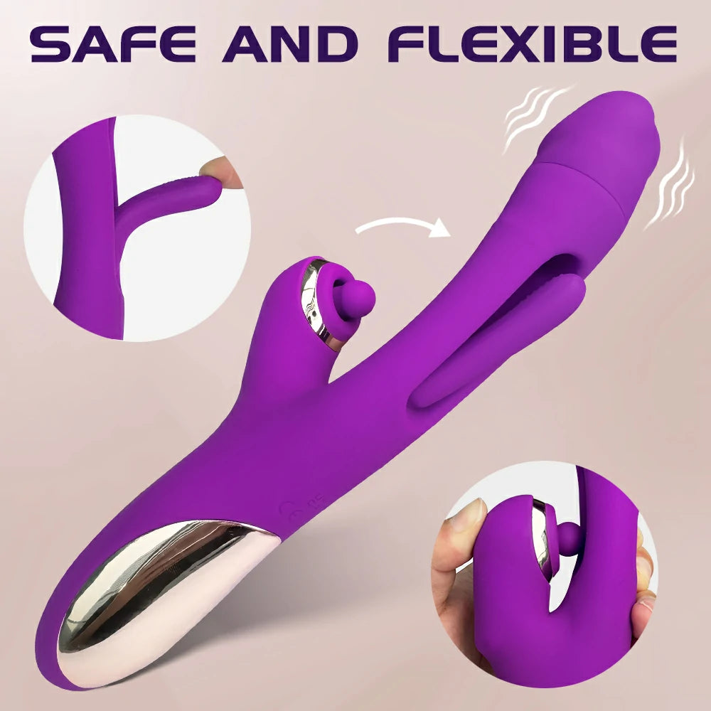 TAP4 - Flapping Vibro Wand for Women