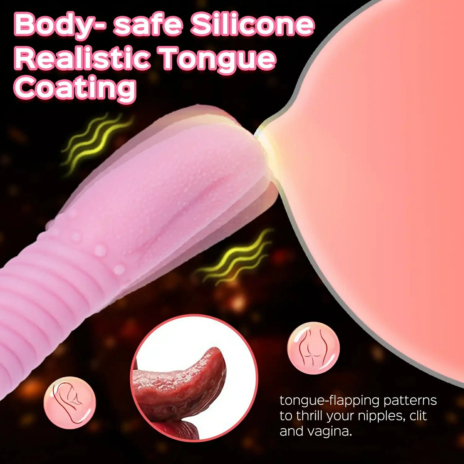 Awakenings - Heating Multi-function Tongue Vibrator