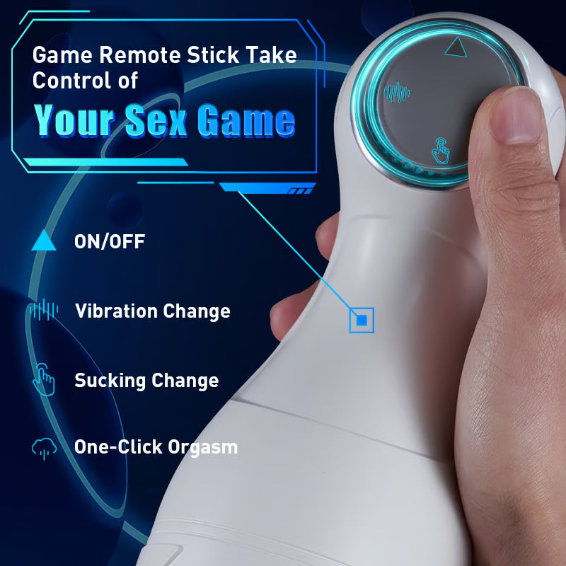 Sucking & Vibrating Technology Automatic Masturbator