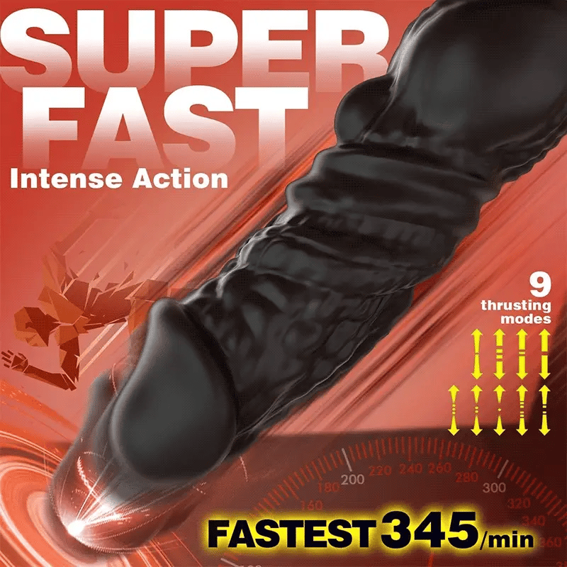 6-in-1 Thrusting & Vibrating Super Fast Strong Ultimate Prostate Pleasure