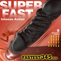 6-in-1 Thrusting & Vibrating Super Fast Strong Ultimate Prostate Pleasure