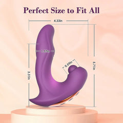 3 in 1 Triple Stimulation Tapping G-spot Vibrator