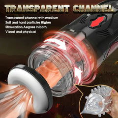 Armor 7 Thrusting Rotation Visible Suction Cup Masturbation Cup