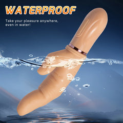 Bliss - Vibrating & Tapping Realistic Finger-shaped Dildo 4.4 Inch