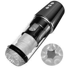 4 in 1 Rotating Sucking Enjoy Inflation & Twist Massage Fun Masturbation Stroker