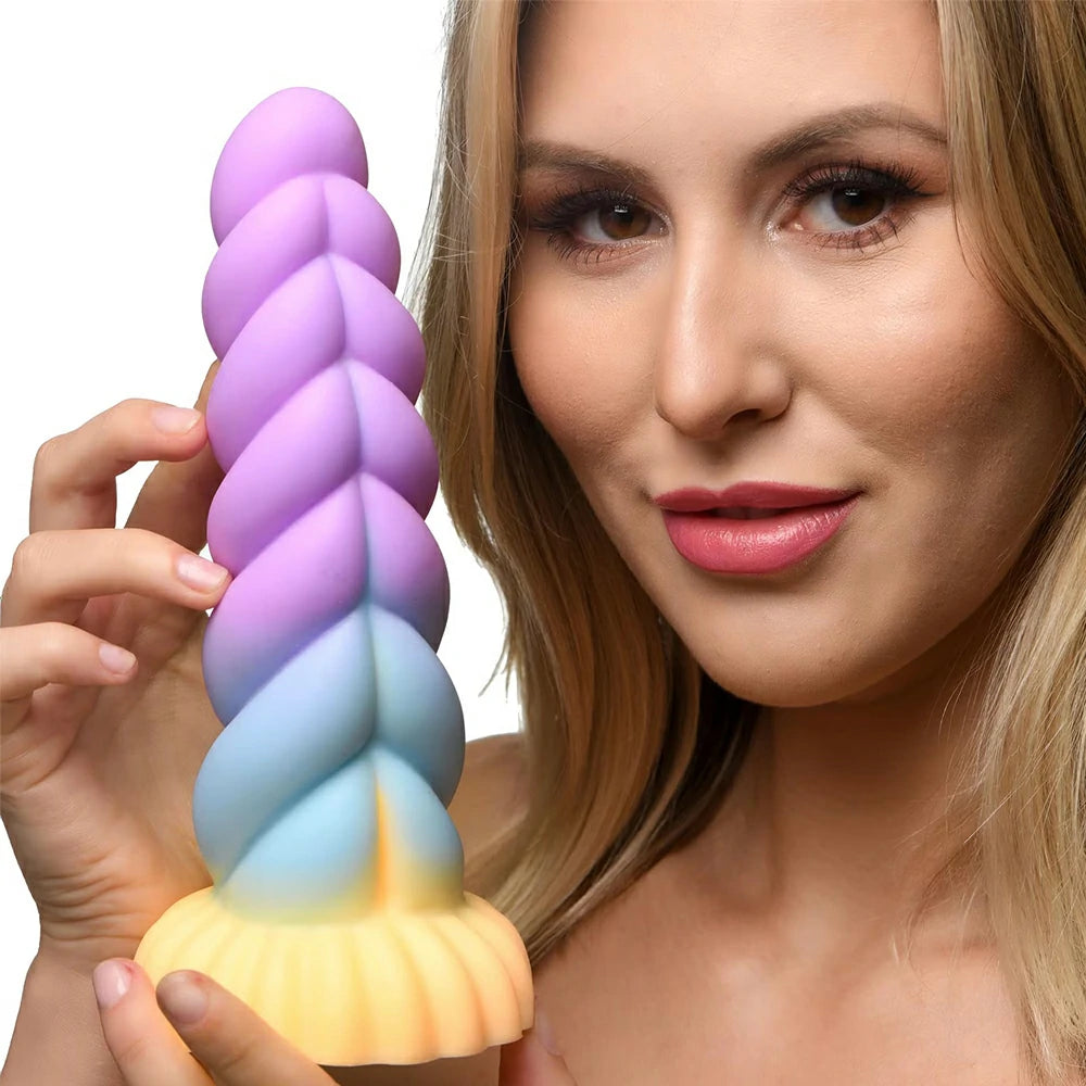 Marshmallow Sweet Candy Flexible Dildo