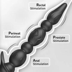 Mamba - 10 Vibration Anal Beads Prostate Massager