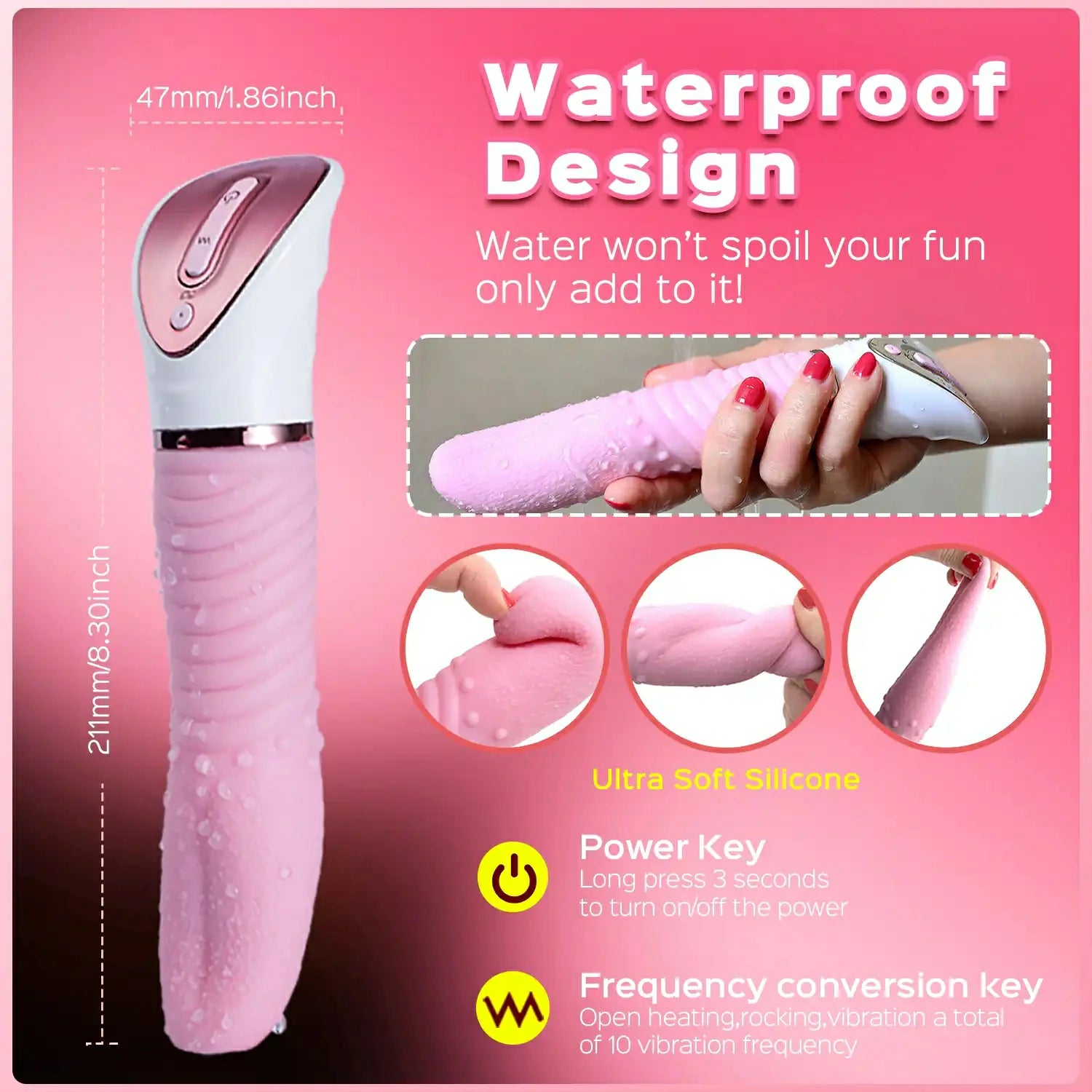 Awakenings - Heating Multi-function Tongue Vibrator