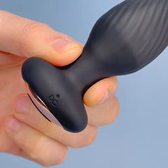 Vortex Tease: Remote Control Vibrating & Rotating Butt Plug