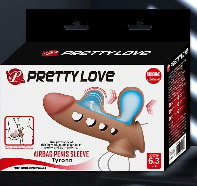 Big Move Inflatable G-Spot Bump Penis Sleeves Extra Length and Girth