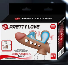 Big Move Inflatable G-Spot Bump Penis Sleeves Extra Length and Girth