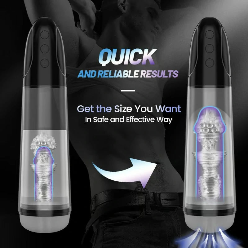 Noah 3 Vacuum Pressure Sucking Modes Strong Squeeze Efficient Penis Pump