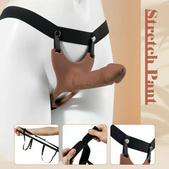 Unisex Lifelike Strap-on Dildo Penis Sleeve 6.70 Inch