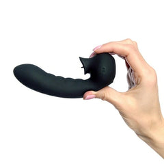 Flickering finger Clit licking and G spot finger vibrator