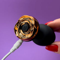 Golden Rose Anal Vibrator Plug 3 color